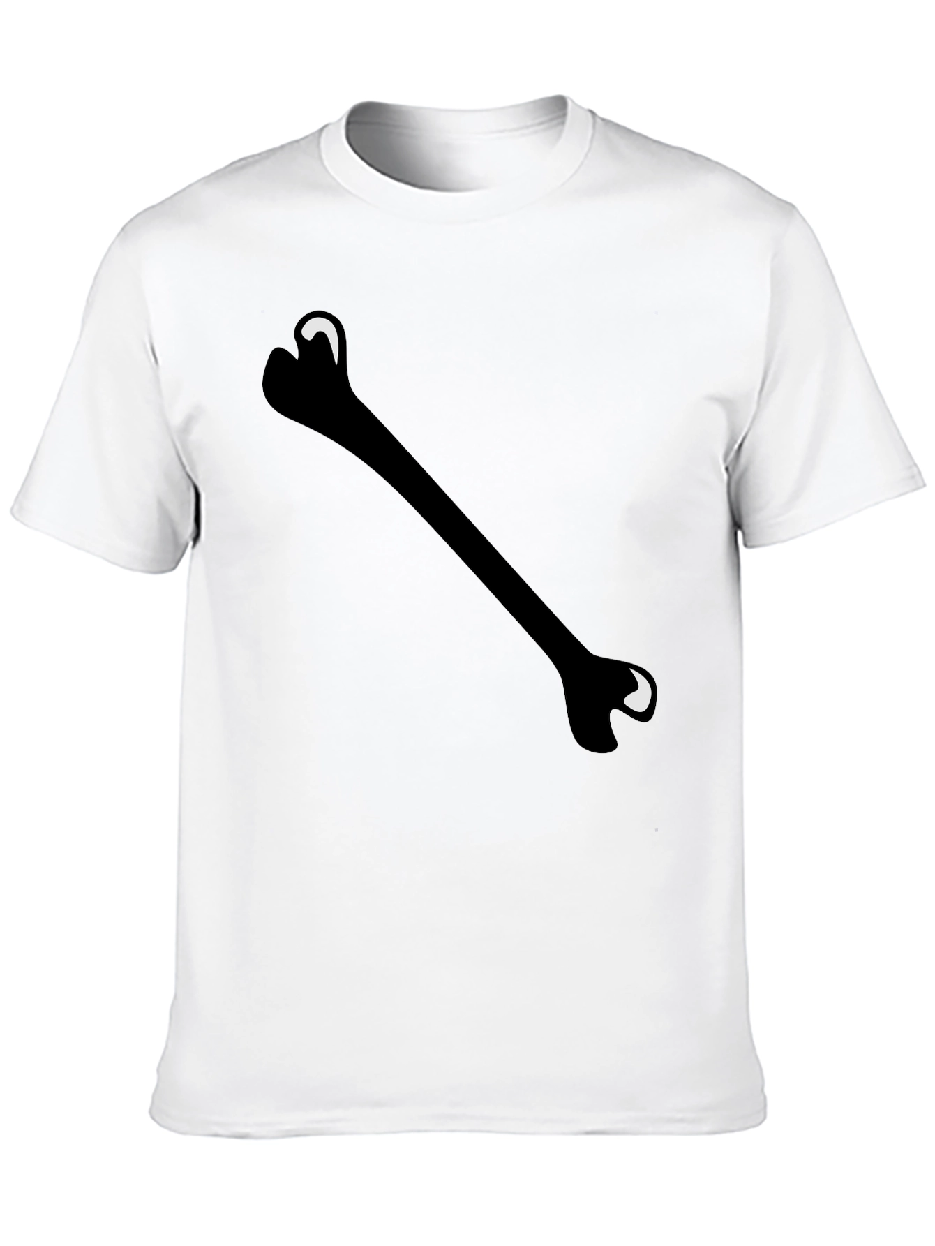 Bone Graphic Black T-Shirt