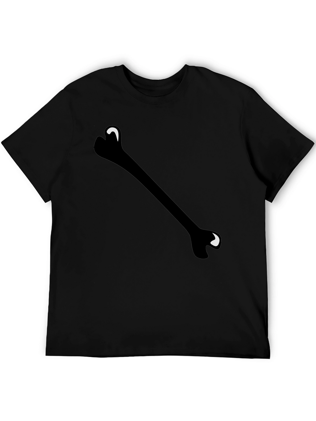 Bone Graphic Black T-Shirt