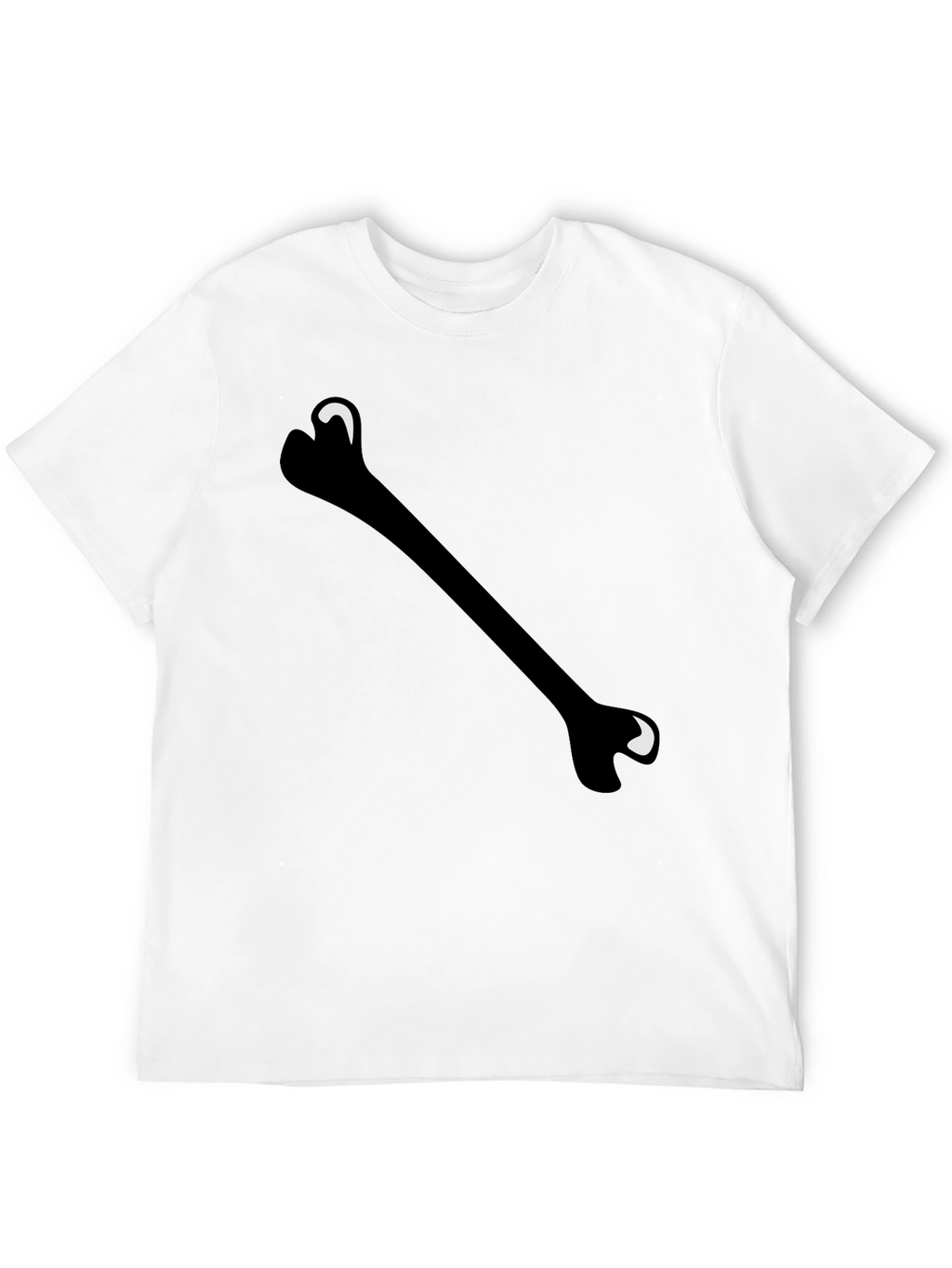Bone Graphic Black T-Shirt