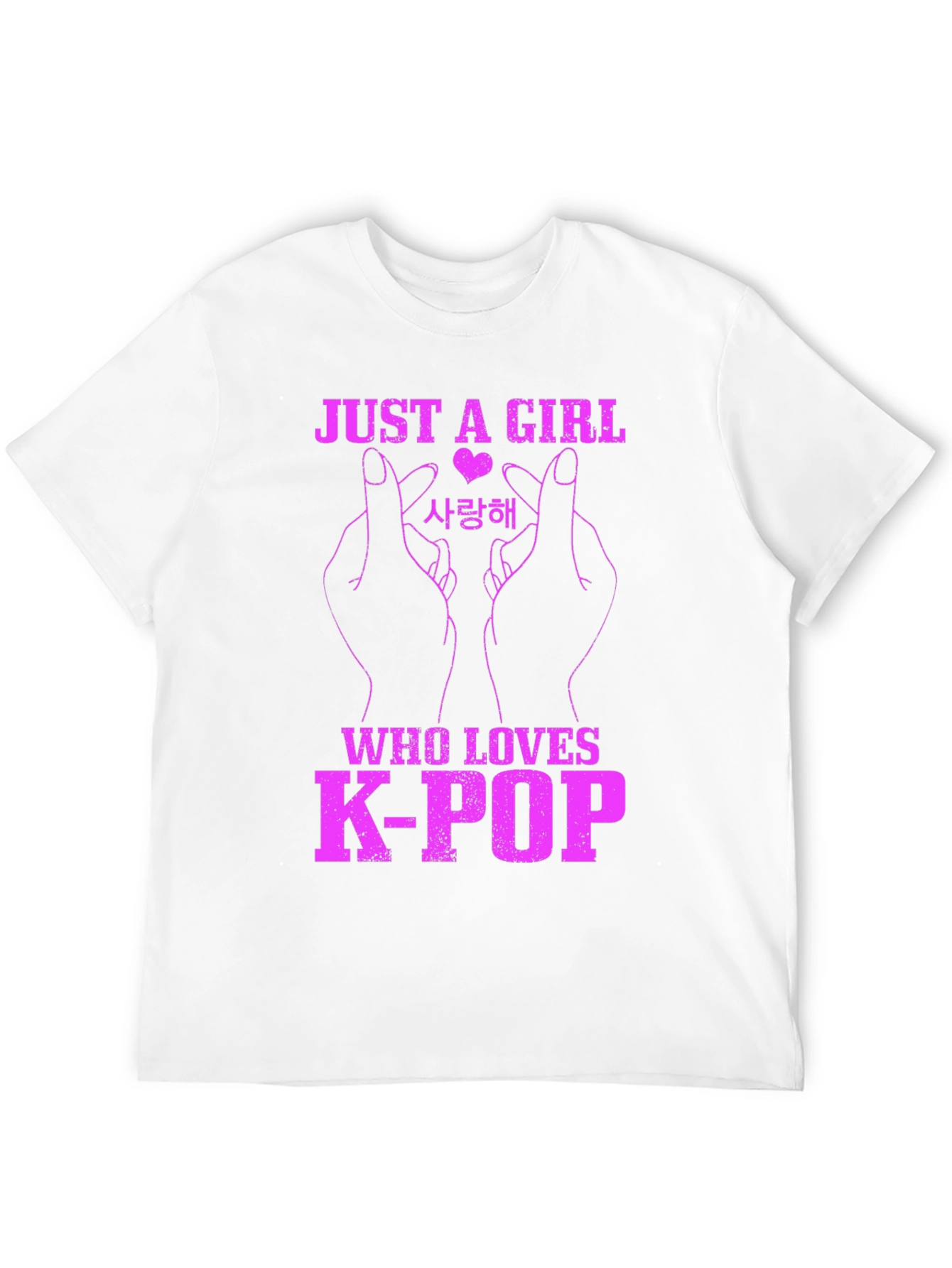 K-Pop Fan T-Shirt - Just A Girl