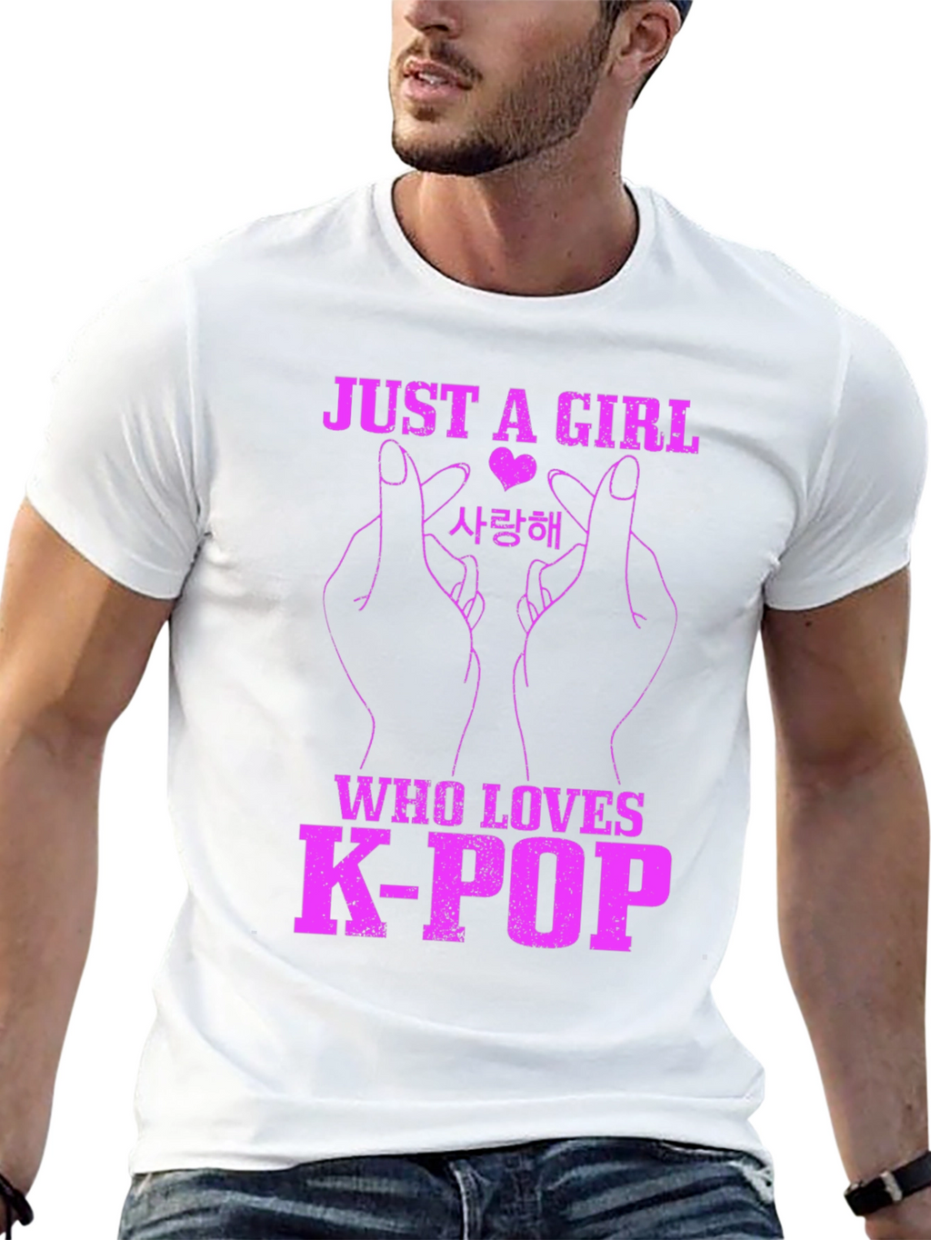 K-Pop Fan T-Shirt - Just A Girl
