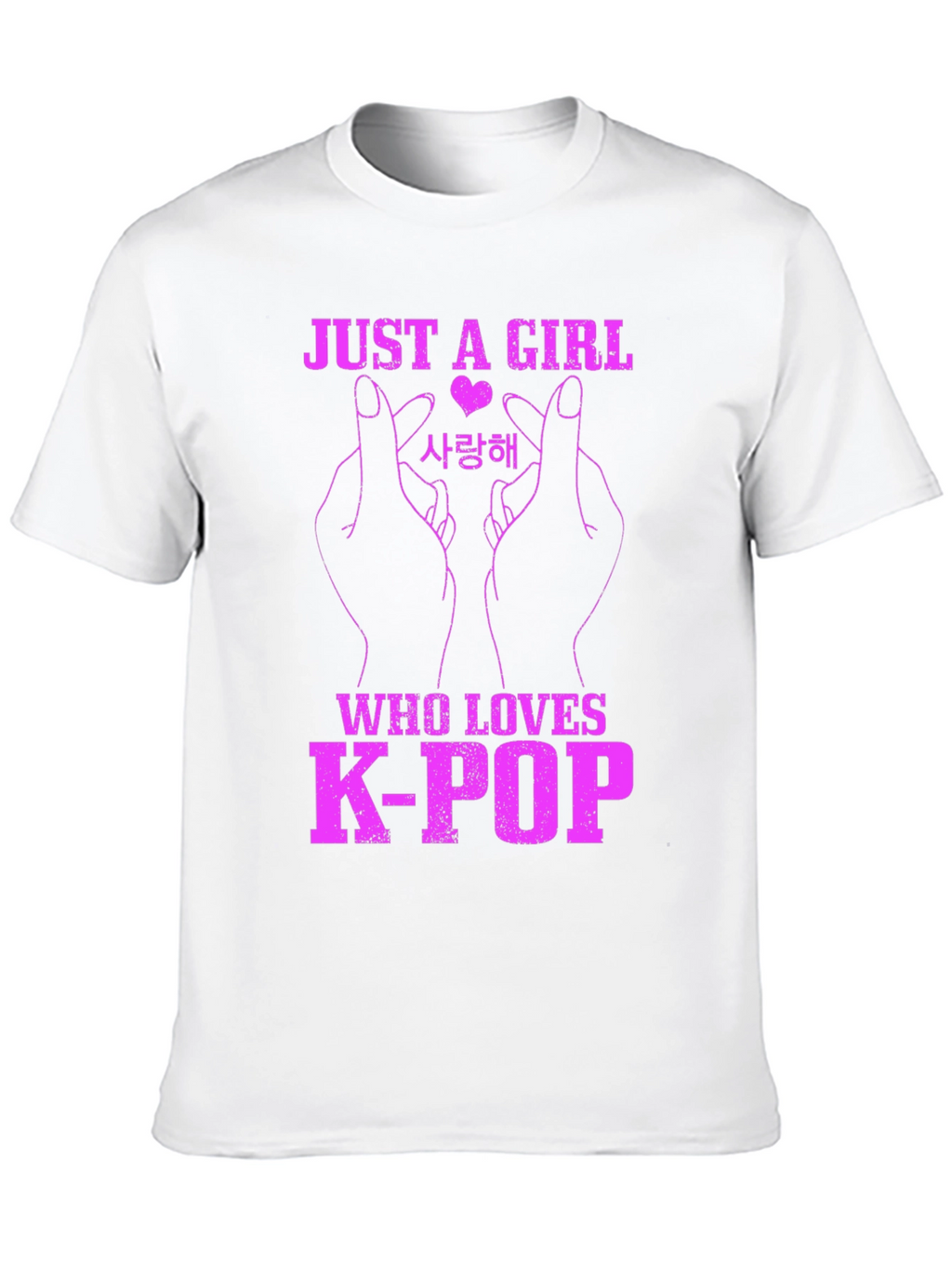 K-Pop Fan T-Shirt - Just A Girl