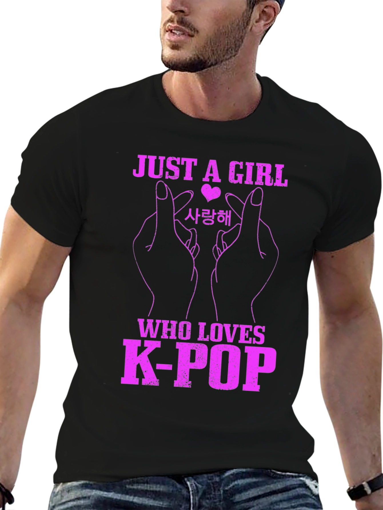 K-Pop Fan T-Shirt - Just A Girl