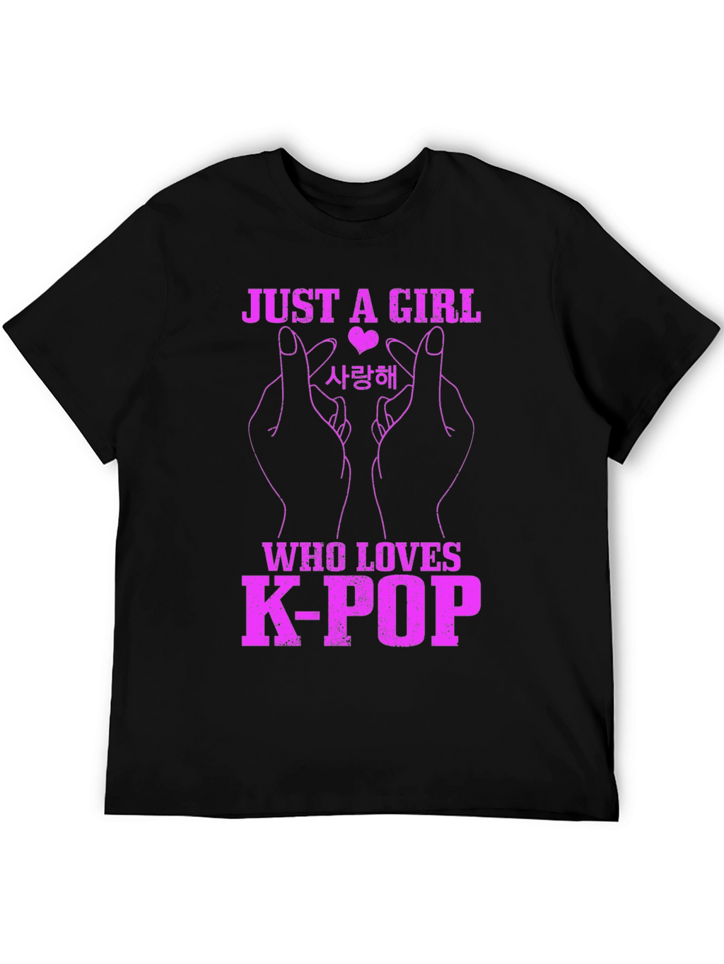 K-Pop Fan T-Shirt - Just A Girl
