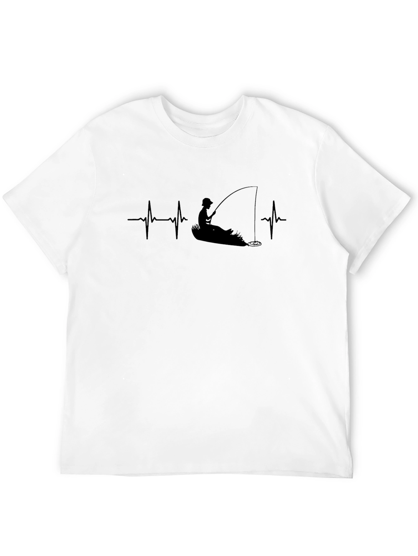 Fishing Heartbeat T-Shirt - Anglers Passion