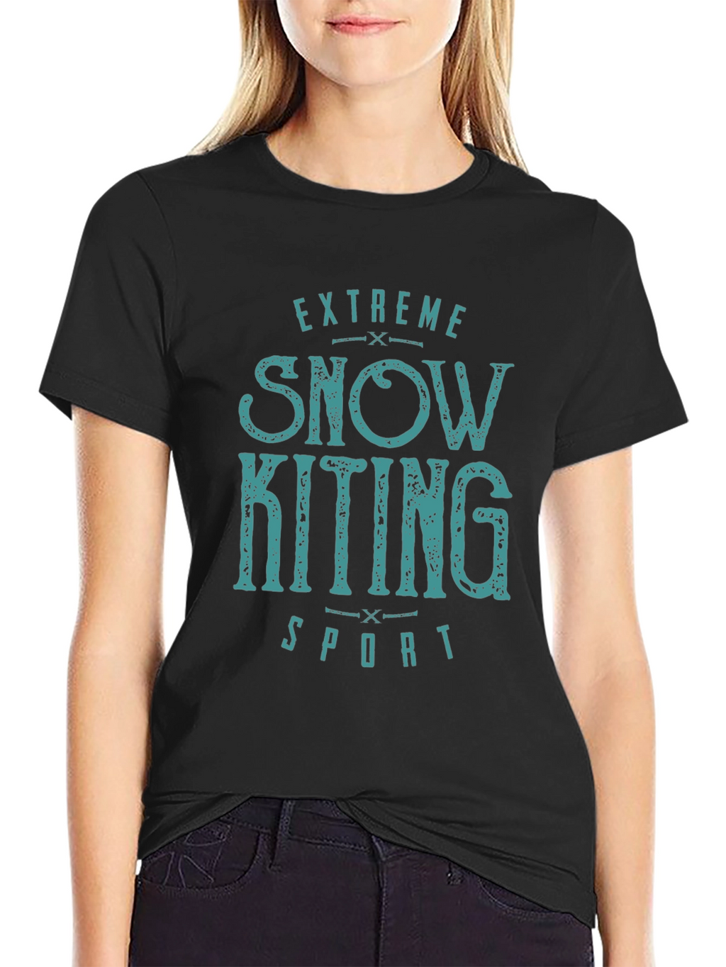 Extreme Snow Kiting Sport T-Shirt