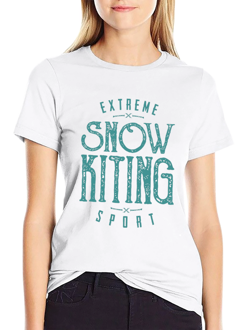 Extreme Snow Kiting Sport T-Shirt