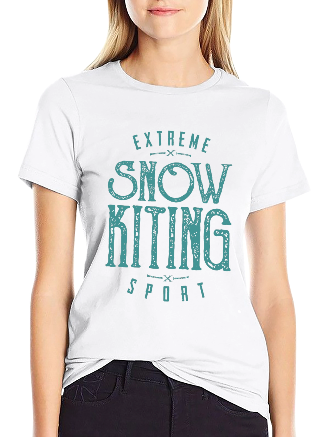 Extreme Snow Kiting Sport T-Shirt