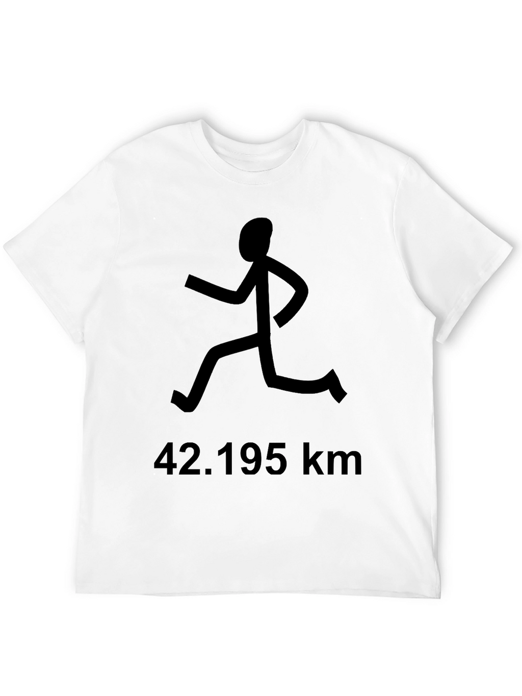 Marathon Runner T-Shirt - 42.195 km Distance
