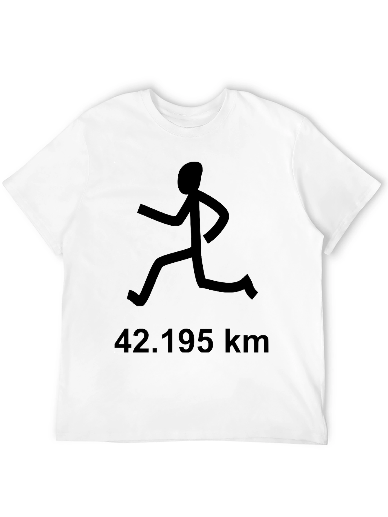 Marathon Runner T-Shirt - 42.195 km Distance