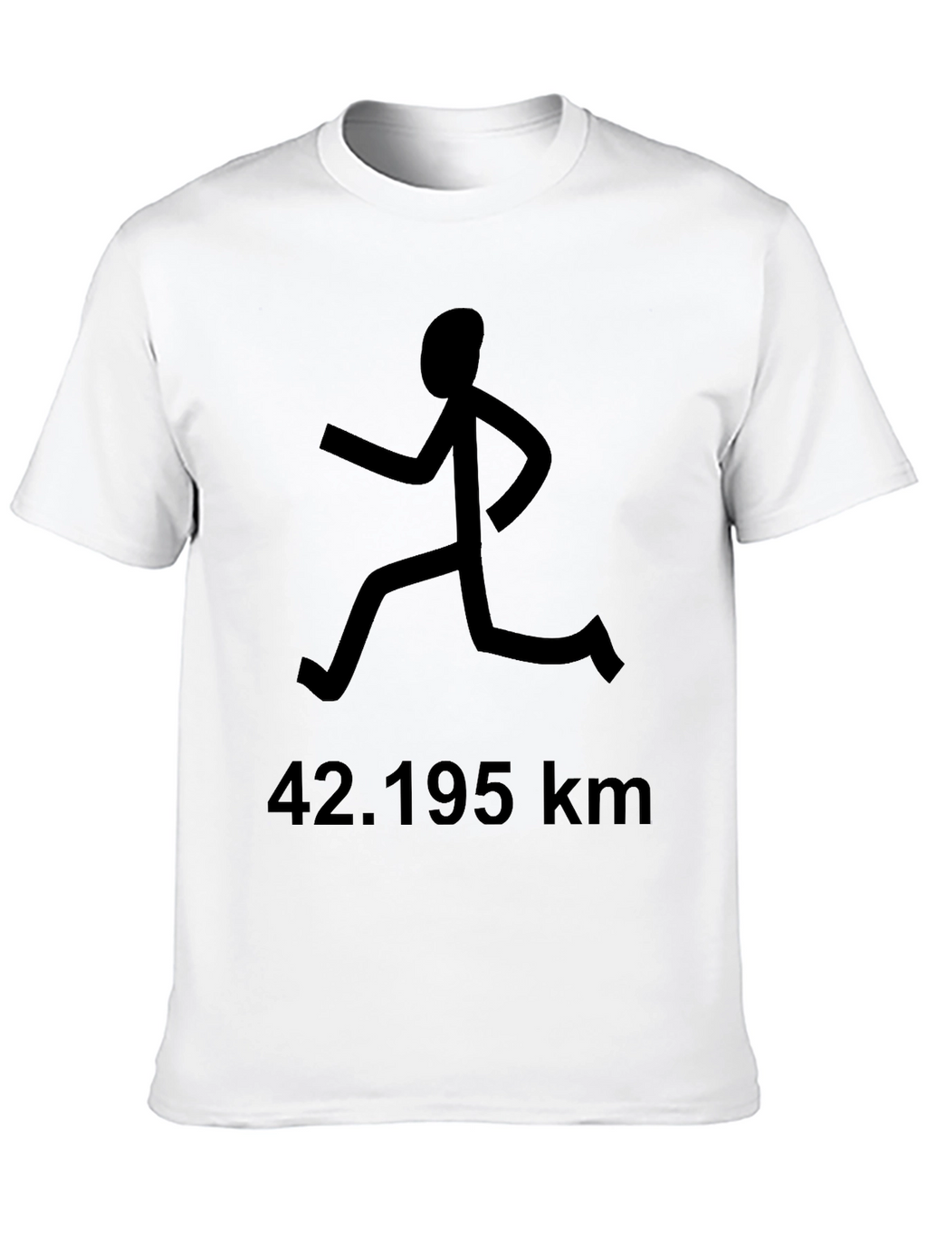 Marathon Runner T-Shirt - 42.195 km Distance