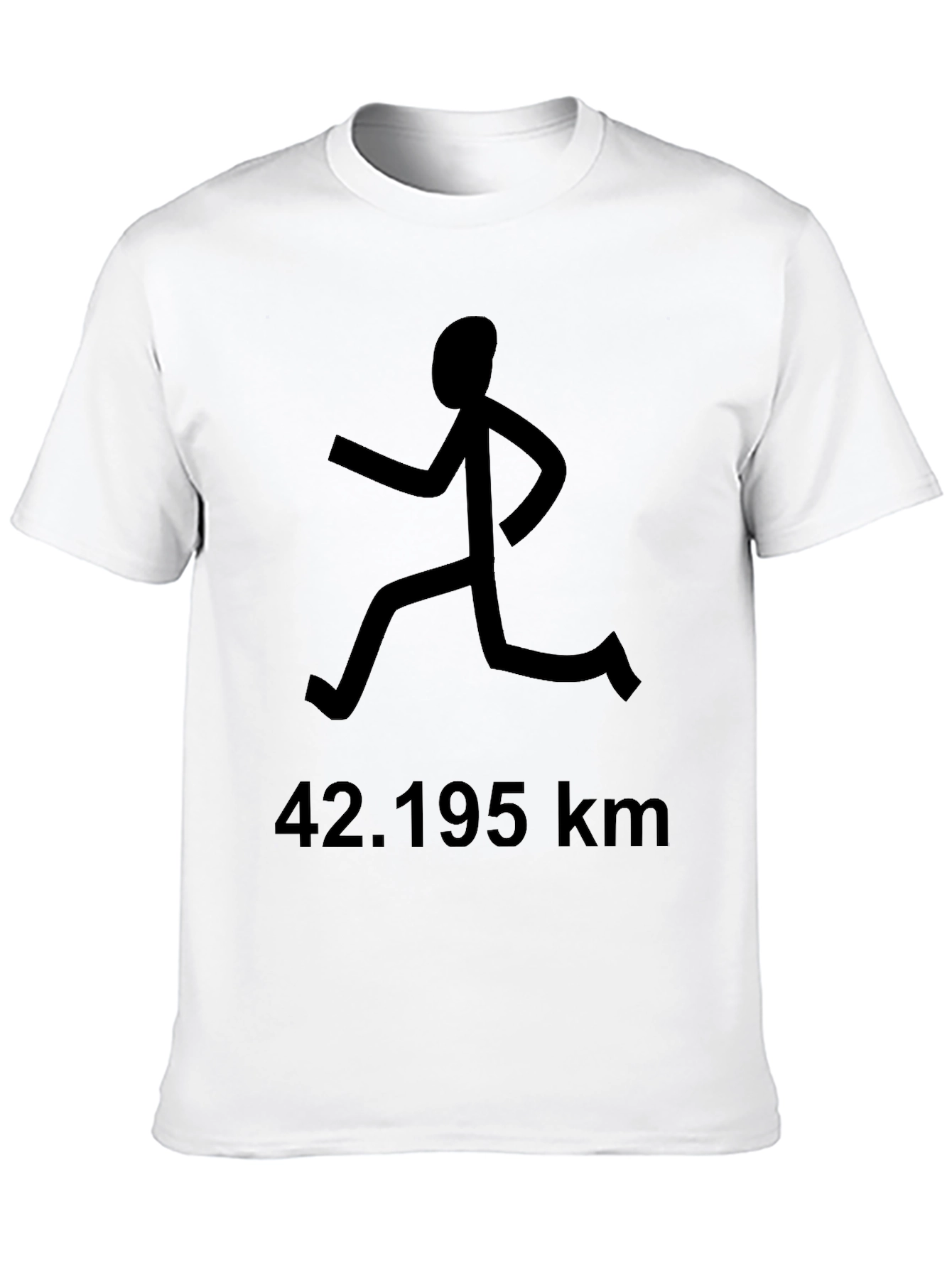 Marathon Runner T-Shirt - 42.195 km Distance