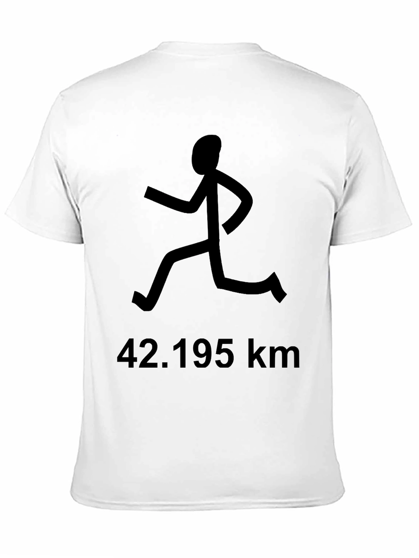 Marathon Runner T-Shirt - 42.195 km Distance