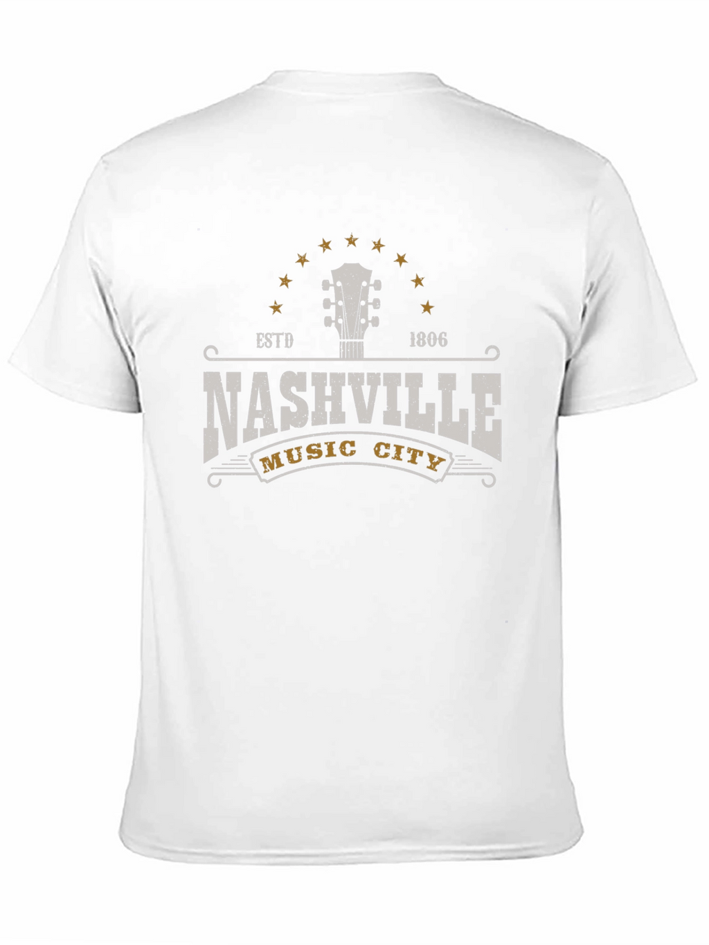 Nashville Music City Graphic T-Shirt