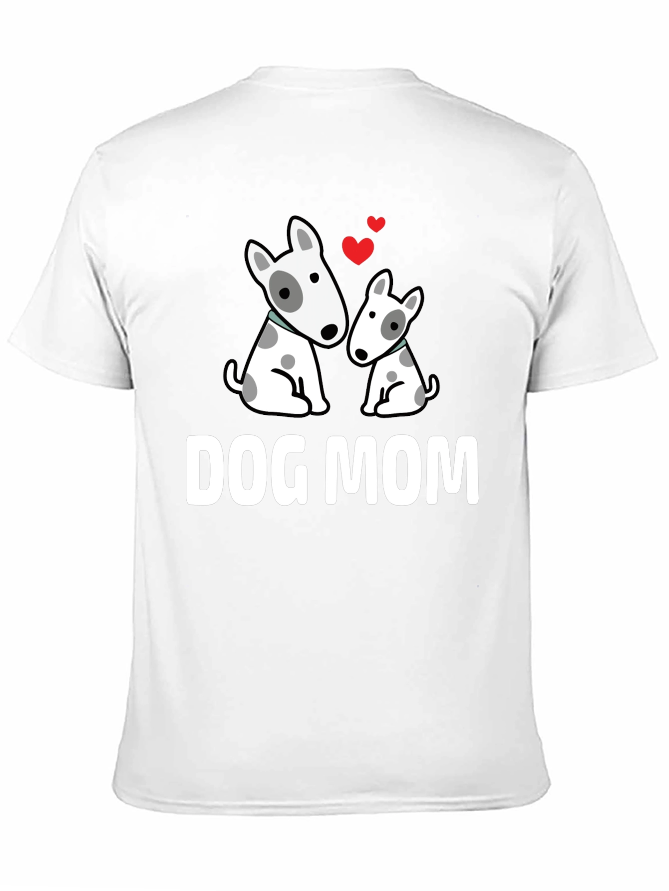 Dog Mom T-Shirt Cute Bull Terrier Gift