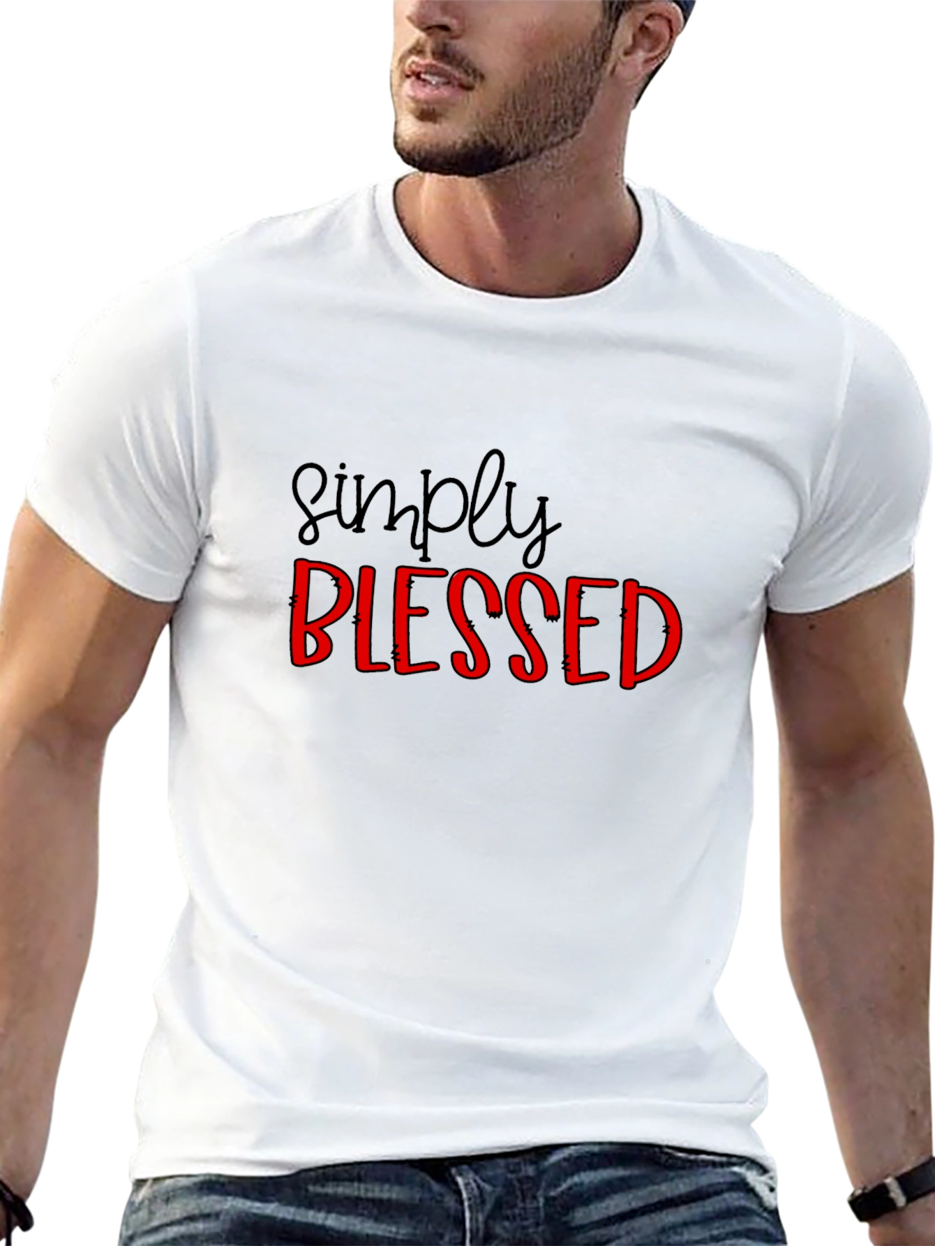 Simply Blessed T-Shirt - Stylish Christian Apparel