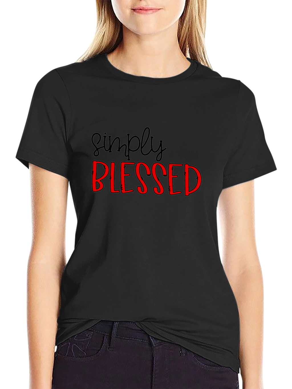 Simply Blessed T-Shirt - Stylish Christian Apparel