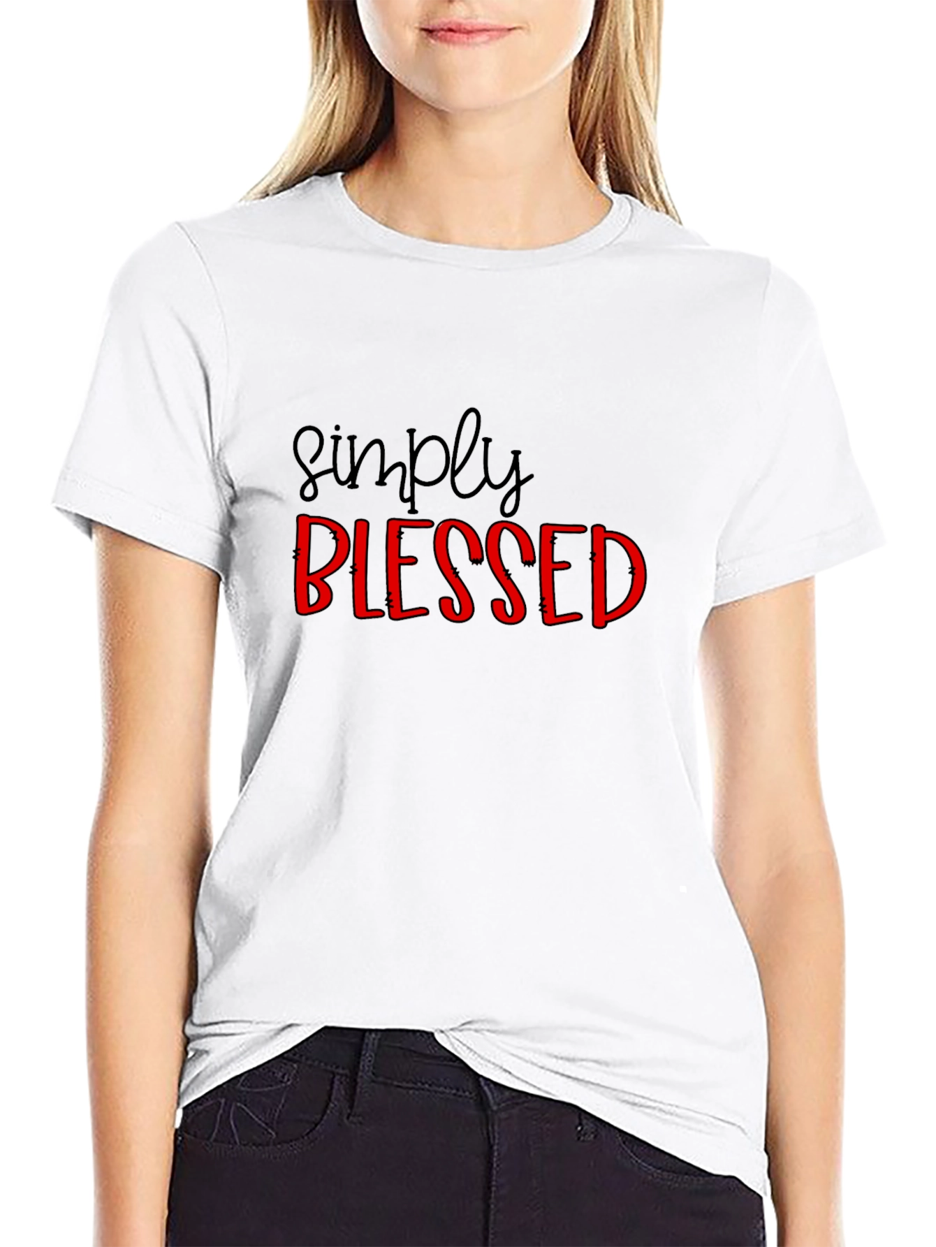 Simply Blessed T-Shirt - Stylish Christian Apparel