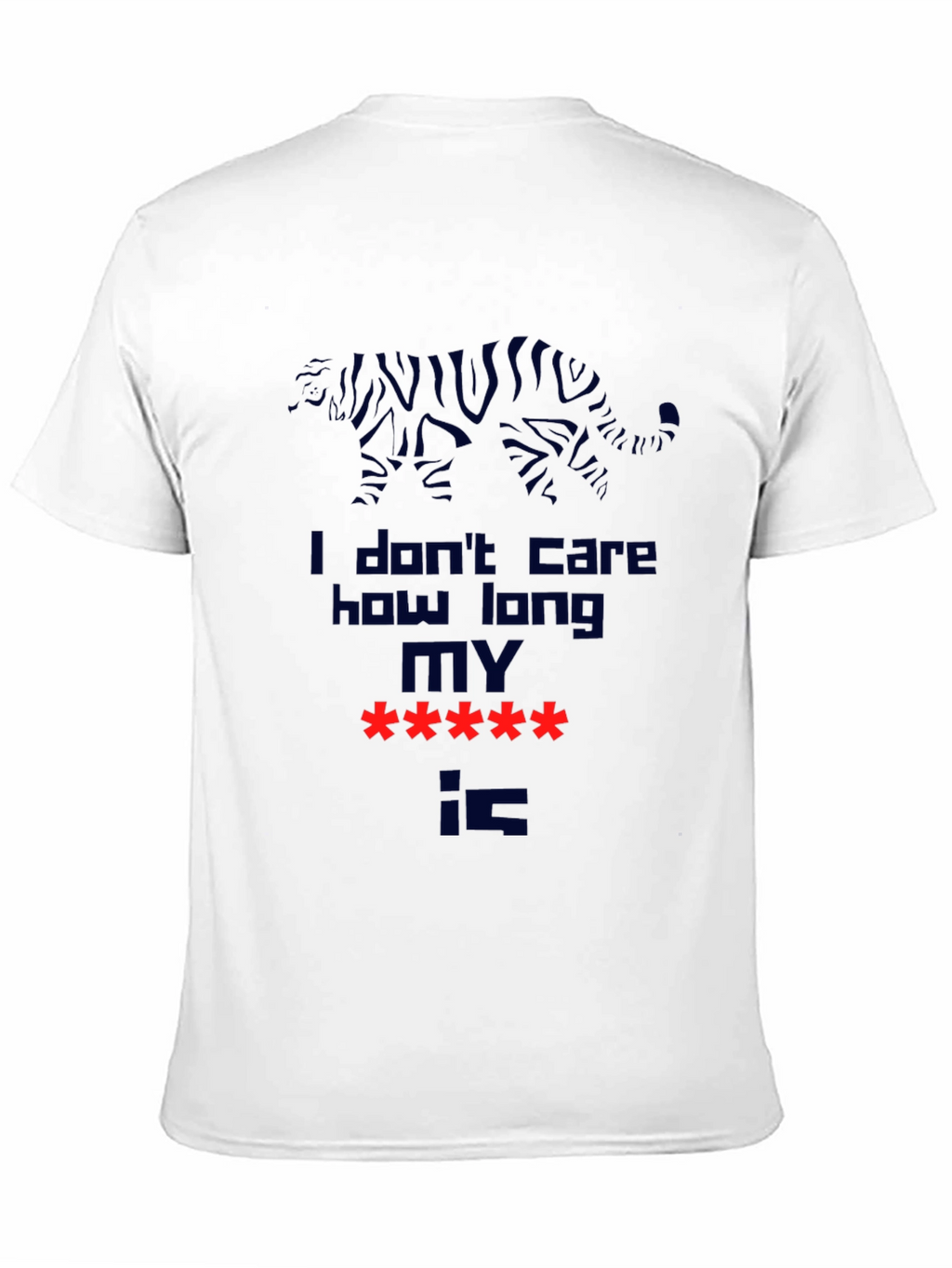 Funny Novelty I Dont Care T-Shirt