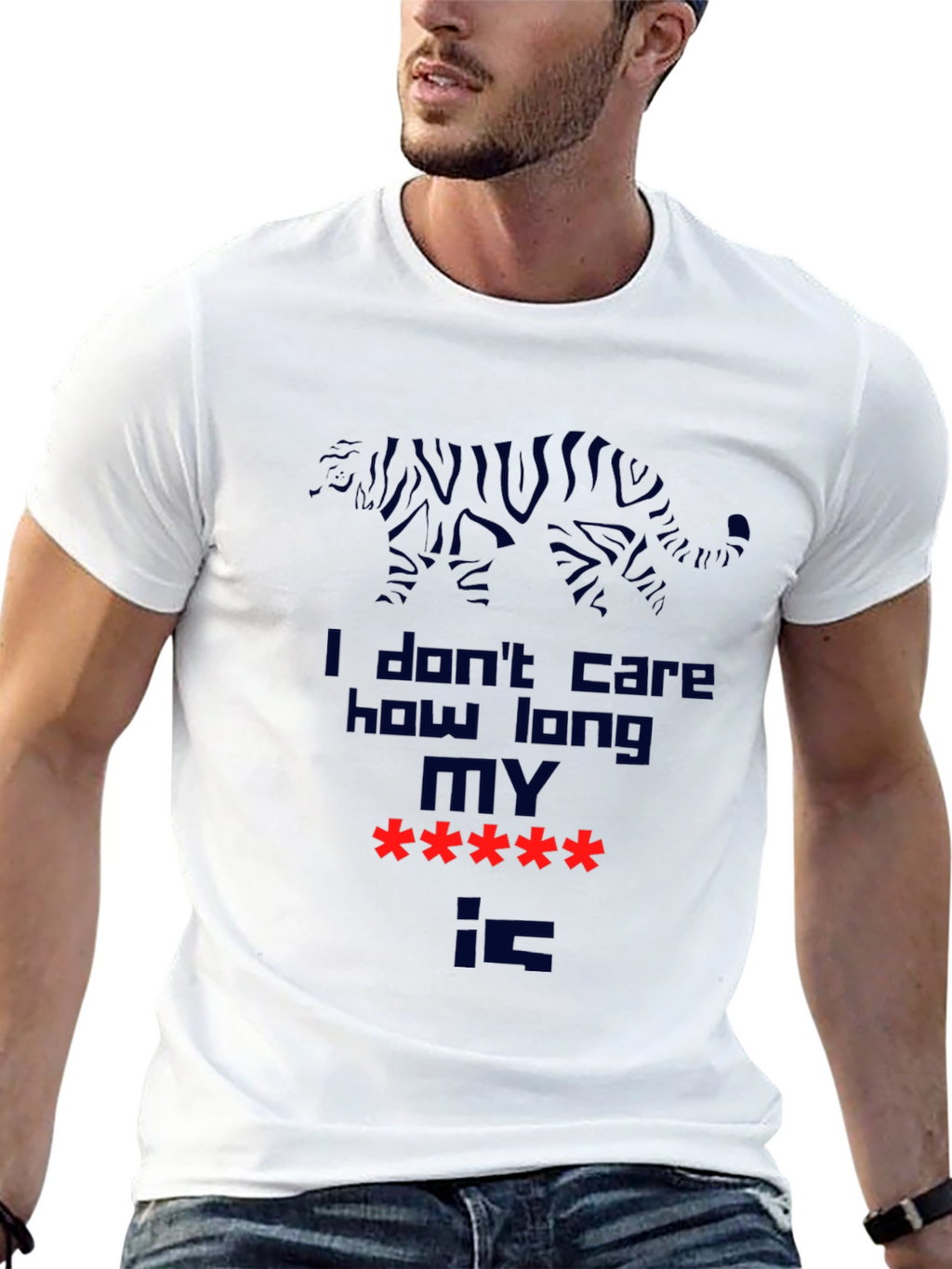 Funny Novelty I Dont Care T-Shirt
