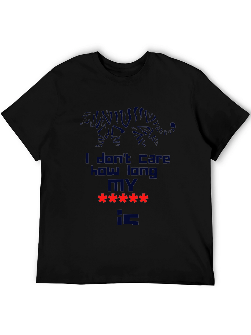 Funny Novelty I Dont Care T-Shirt