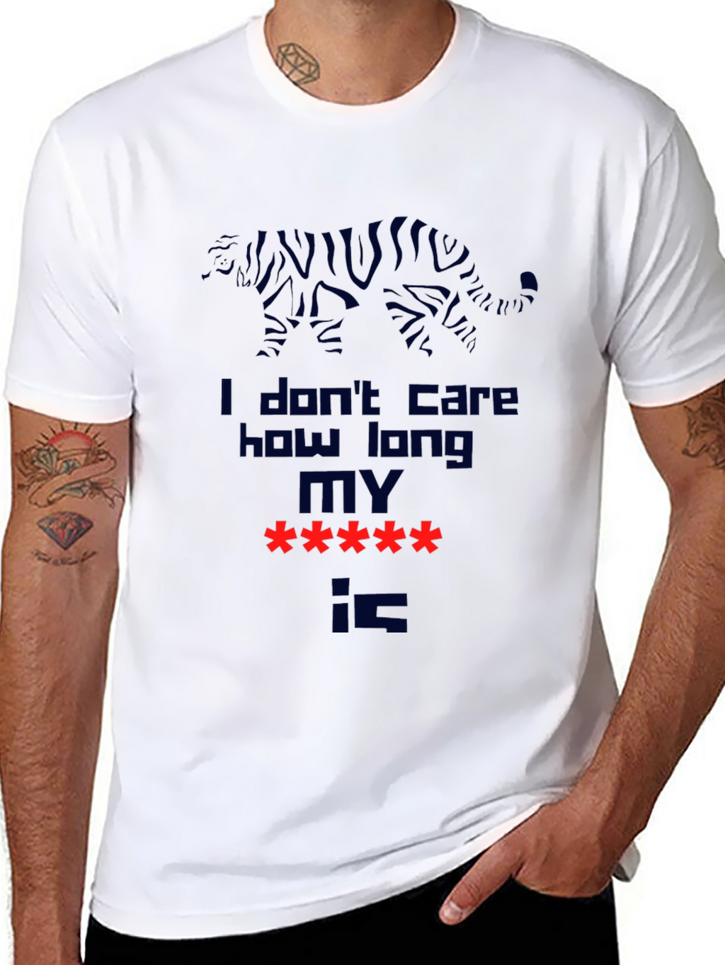 Funny Novelty I Dont Care T-Shirt