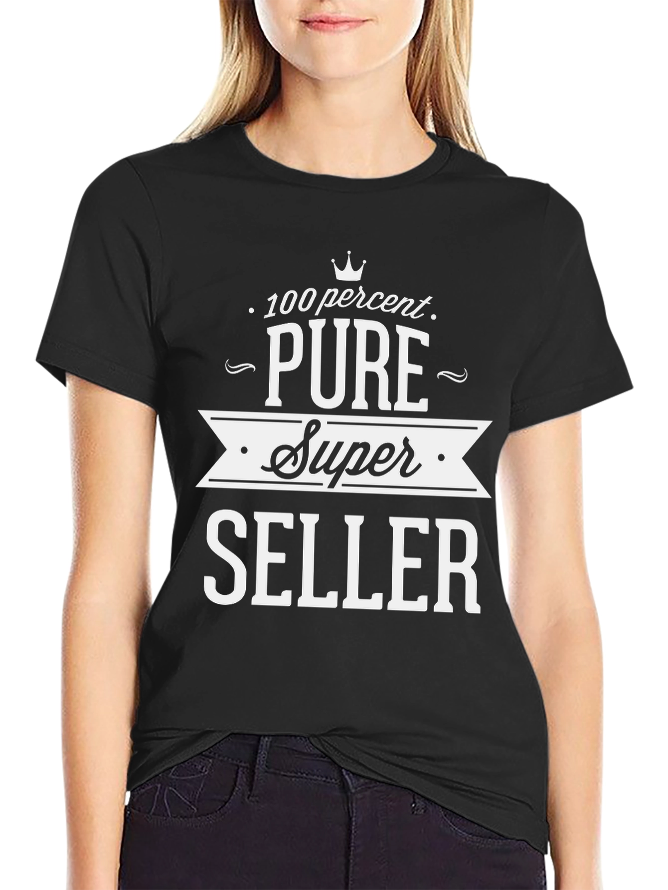 Pure Super Seller Black T-Shirt