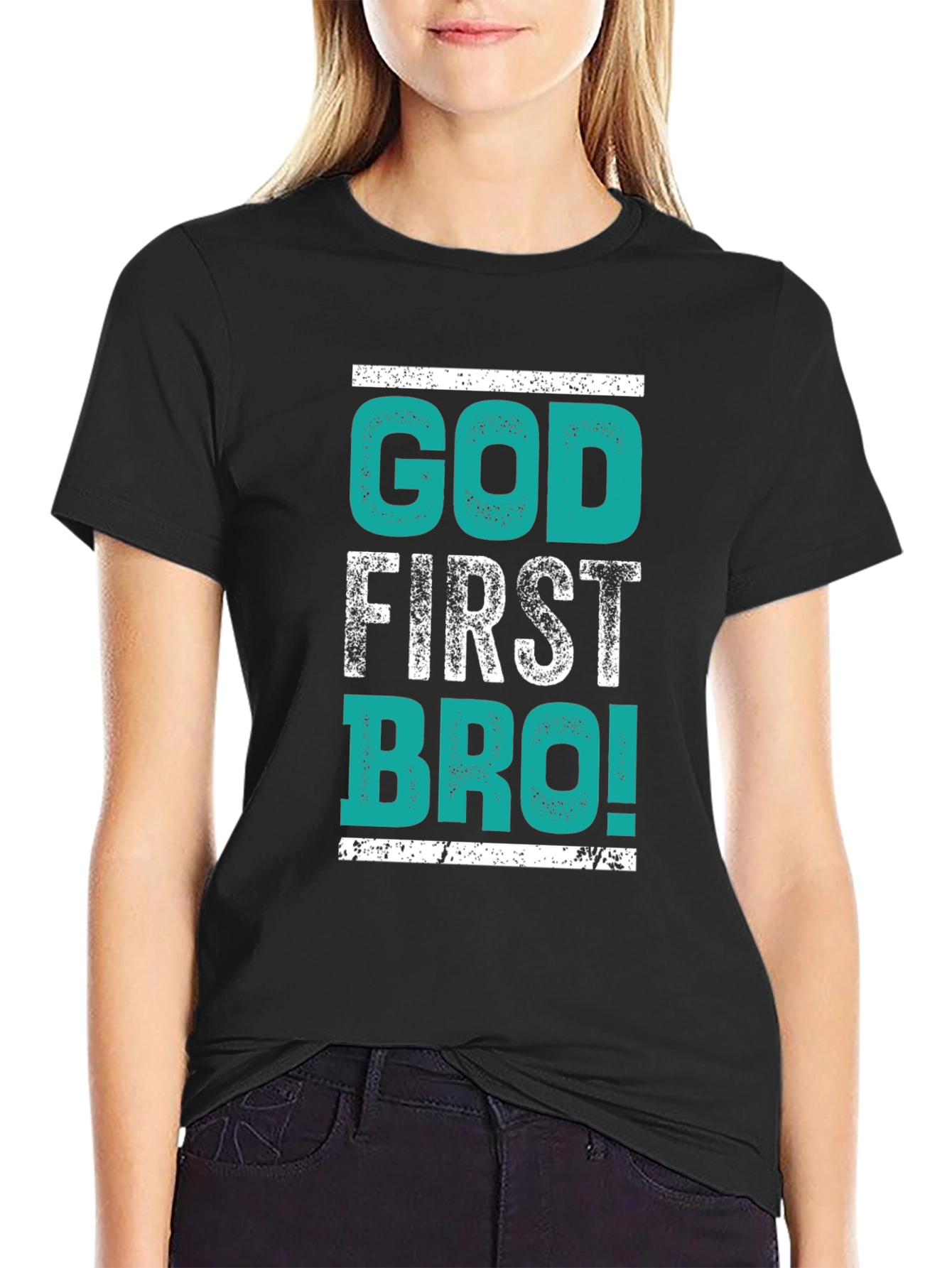 God First Bro! Graphic T-Shirt