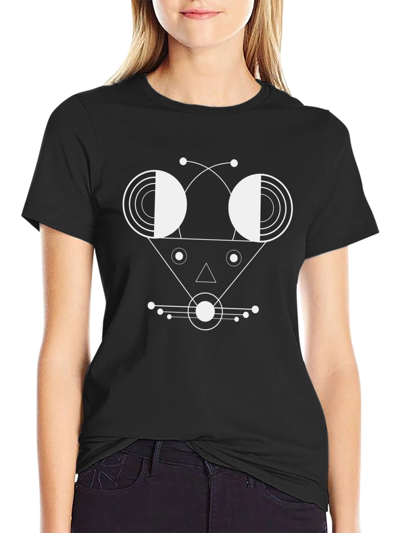 Abstract Geometric Graphic Tee