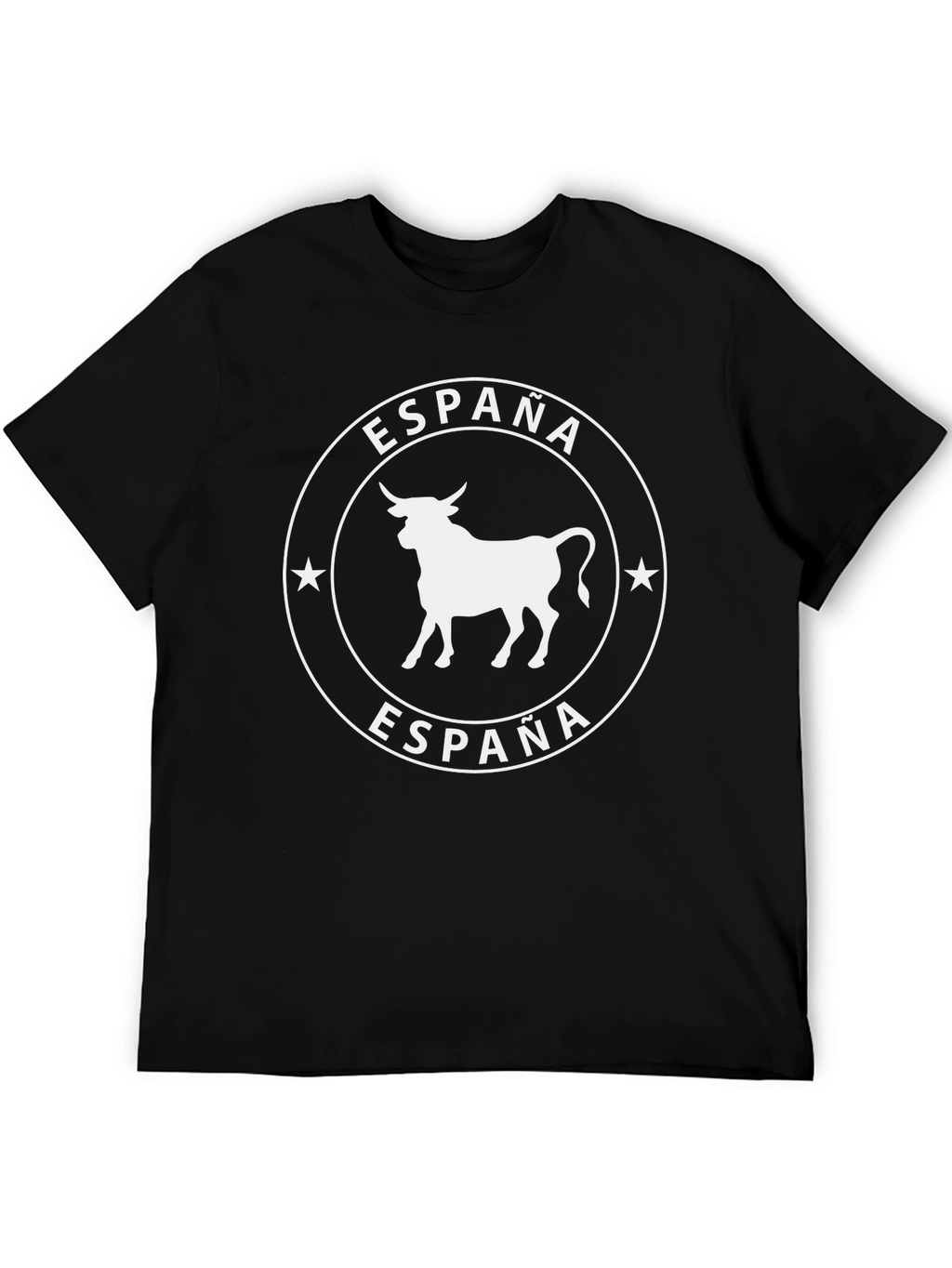 España Bull Graphic Tee - Black