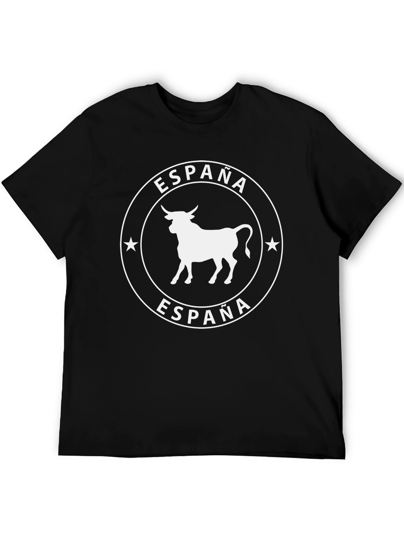 España Bull Graphic Tee - Black