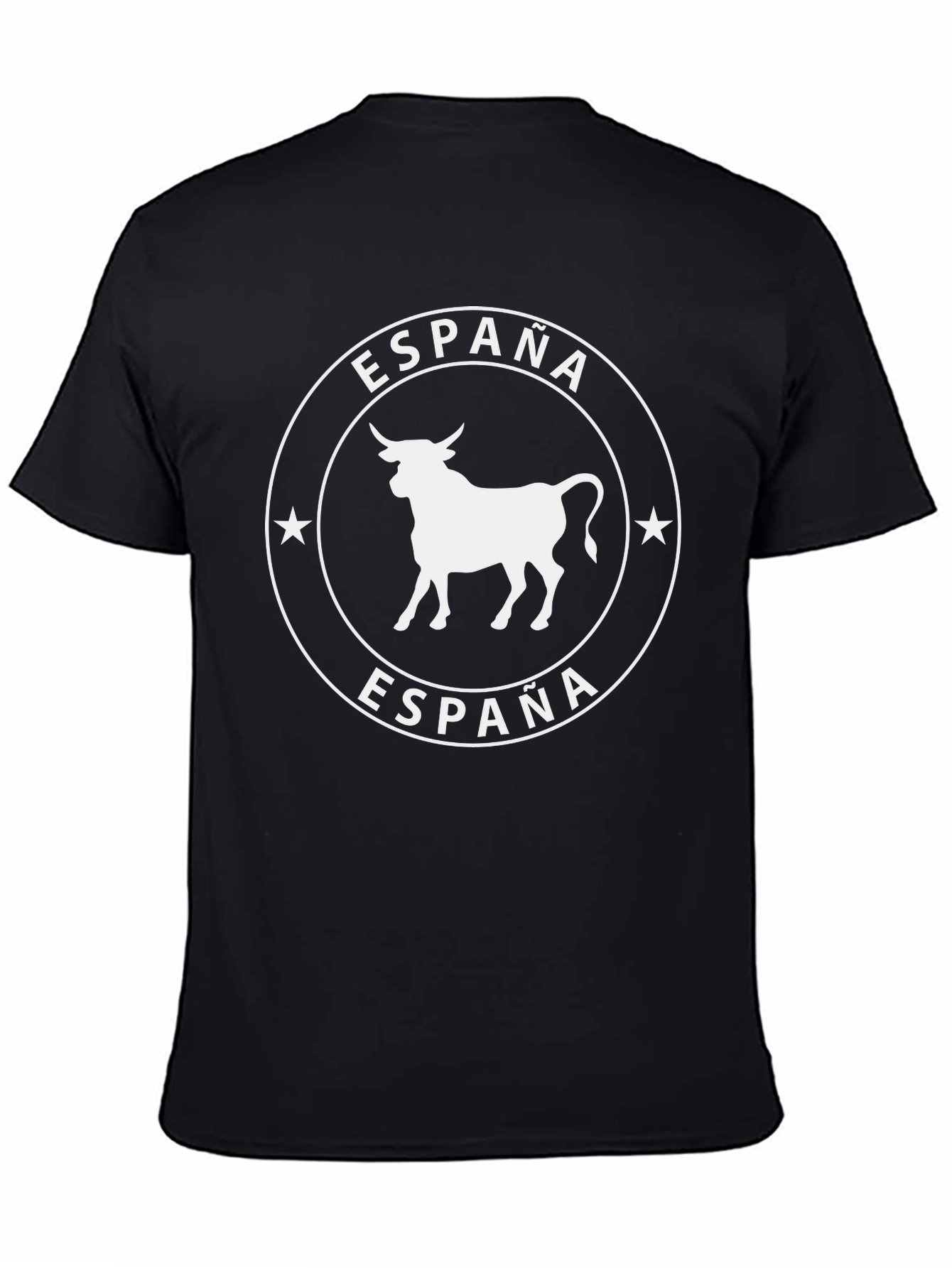 España Bull Graphic Tee - Black