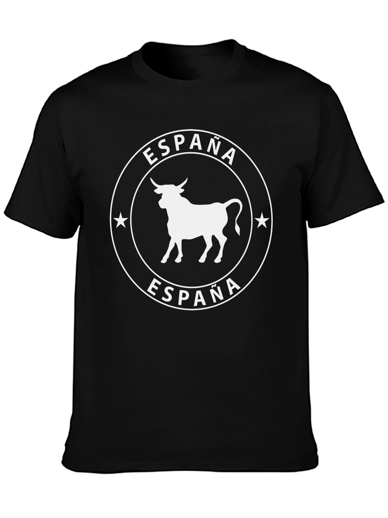 España Bull Graphic Tee - Black