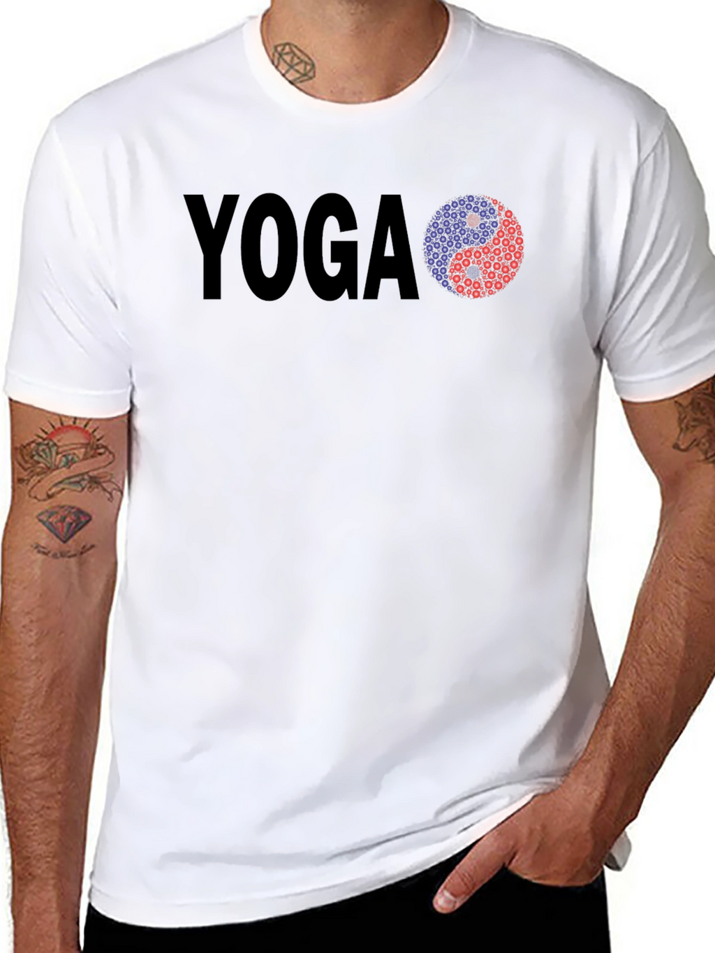 Yoga Yin Yang T-Shirt - Relaxed Fit