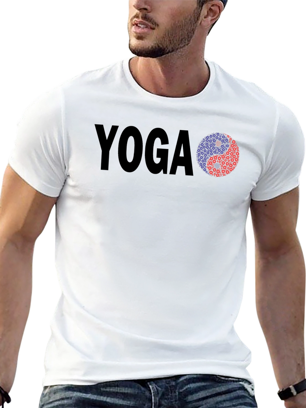 Yoga Yin Yang T-Shirt - Relaxed Fit