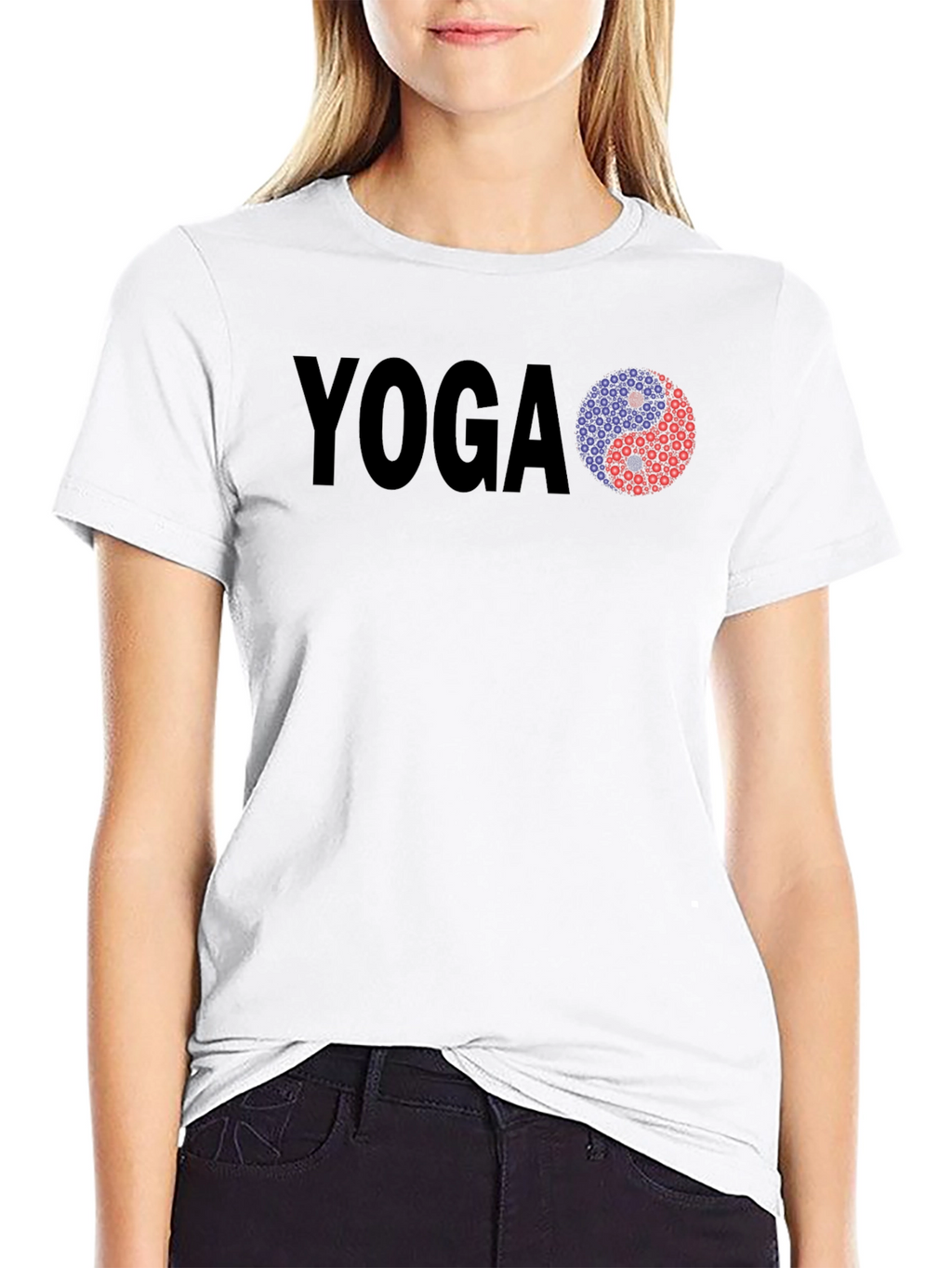 Yoga Yin Yang T-Shirt - Relaxed Fit