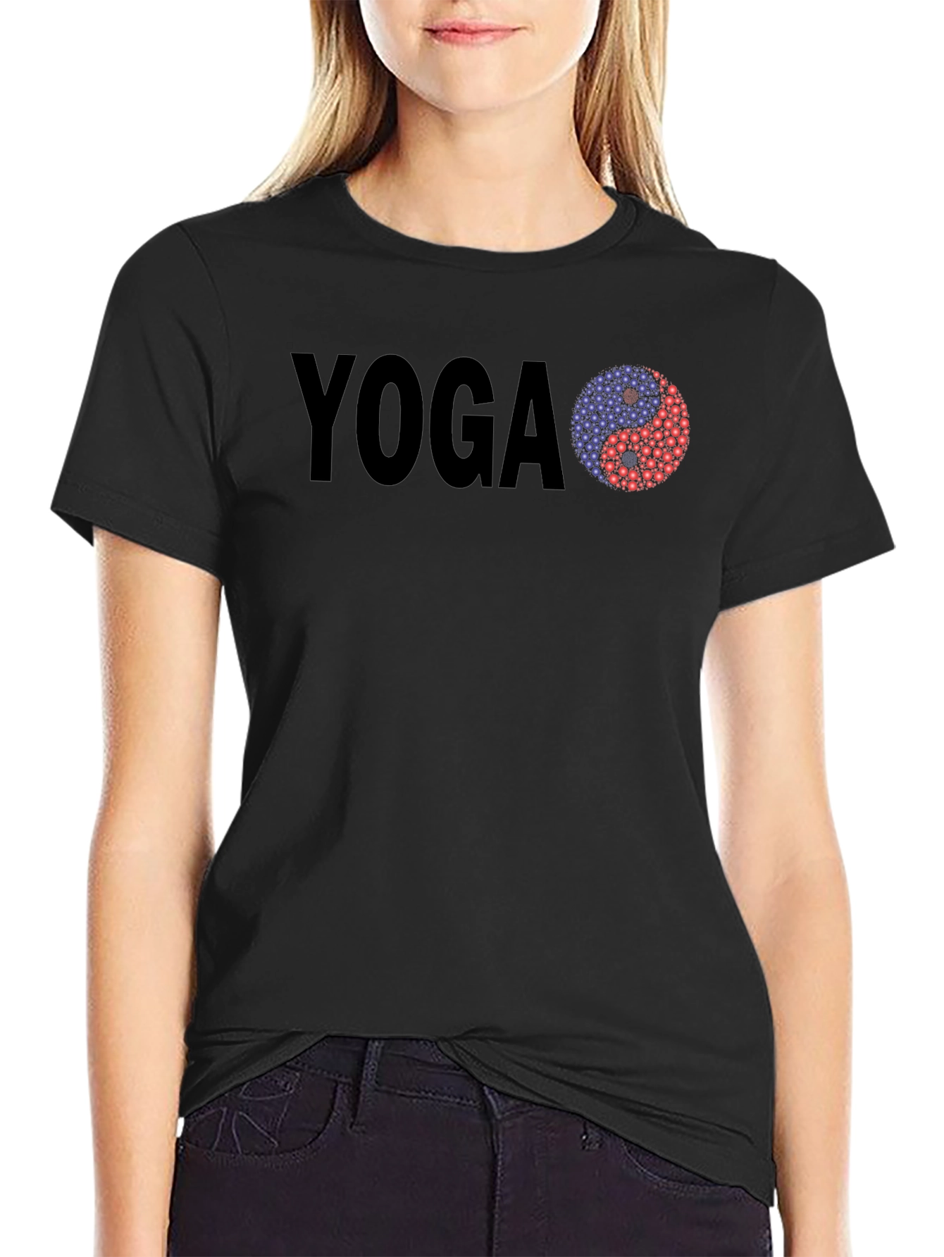 Yoga Yin Yang T-Shirt - Relaxed Fit