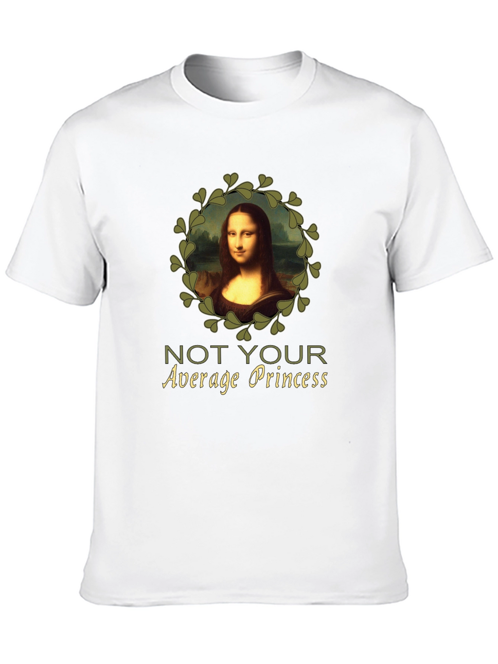 Mona Lisa Not Your Average Princess Graphic Tee
