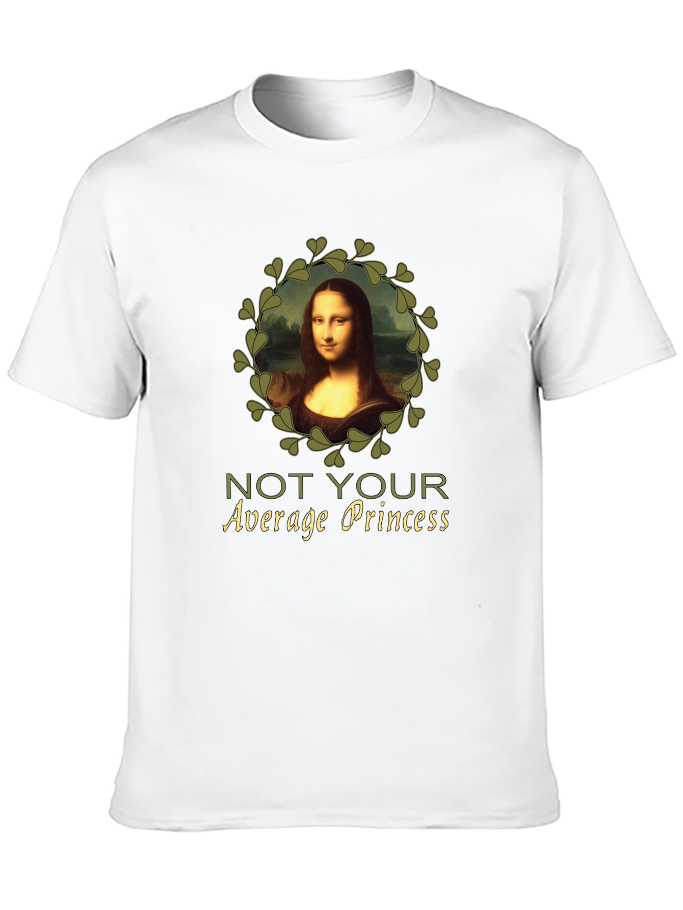 Mona Lisa Not Your Average Princess Graphic Tee