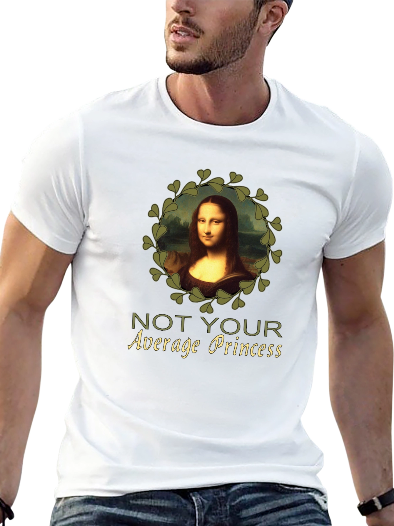 Mona Lisa Not Your Average Princess Graphic Tee