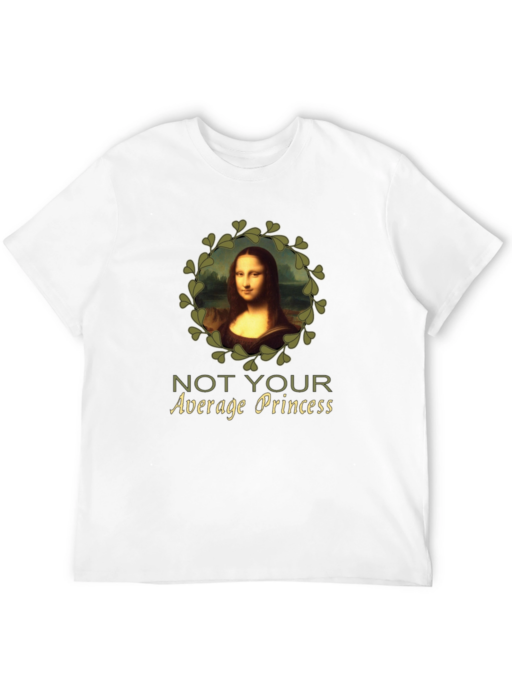Mona Lisa Not Your Average Princess Graphic Tee