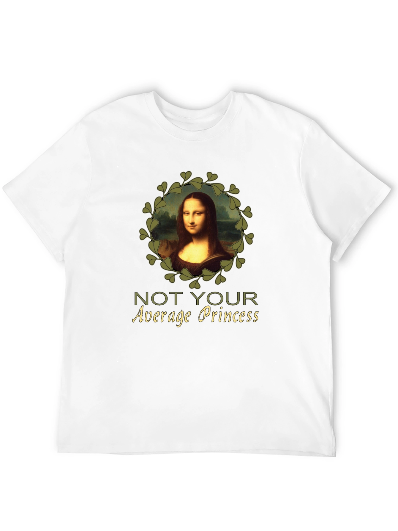 Mona Lisa Not Your Average Princess Graphic Tee