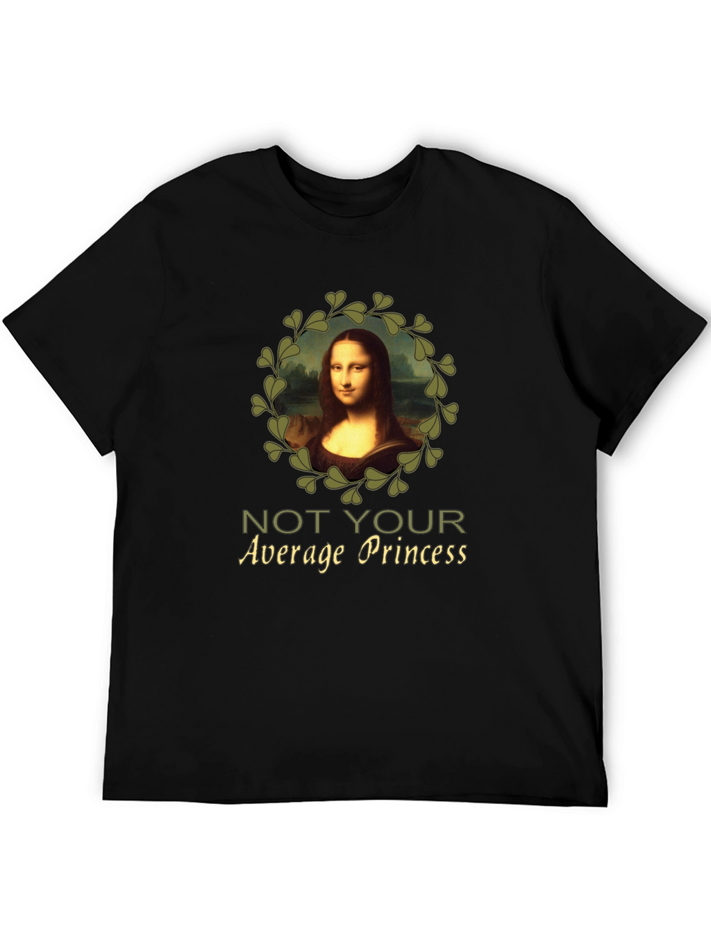 Mona Lisa Not Your Average Princess Graphic Tee