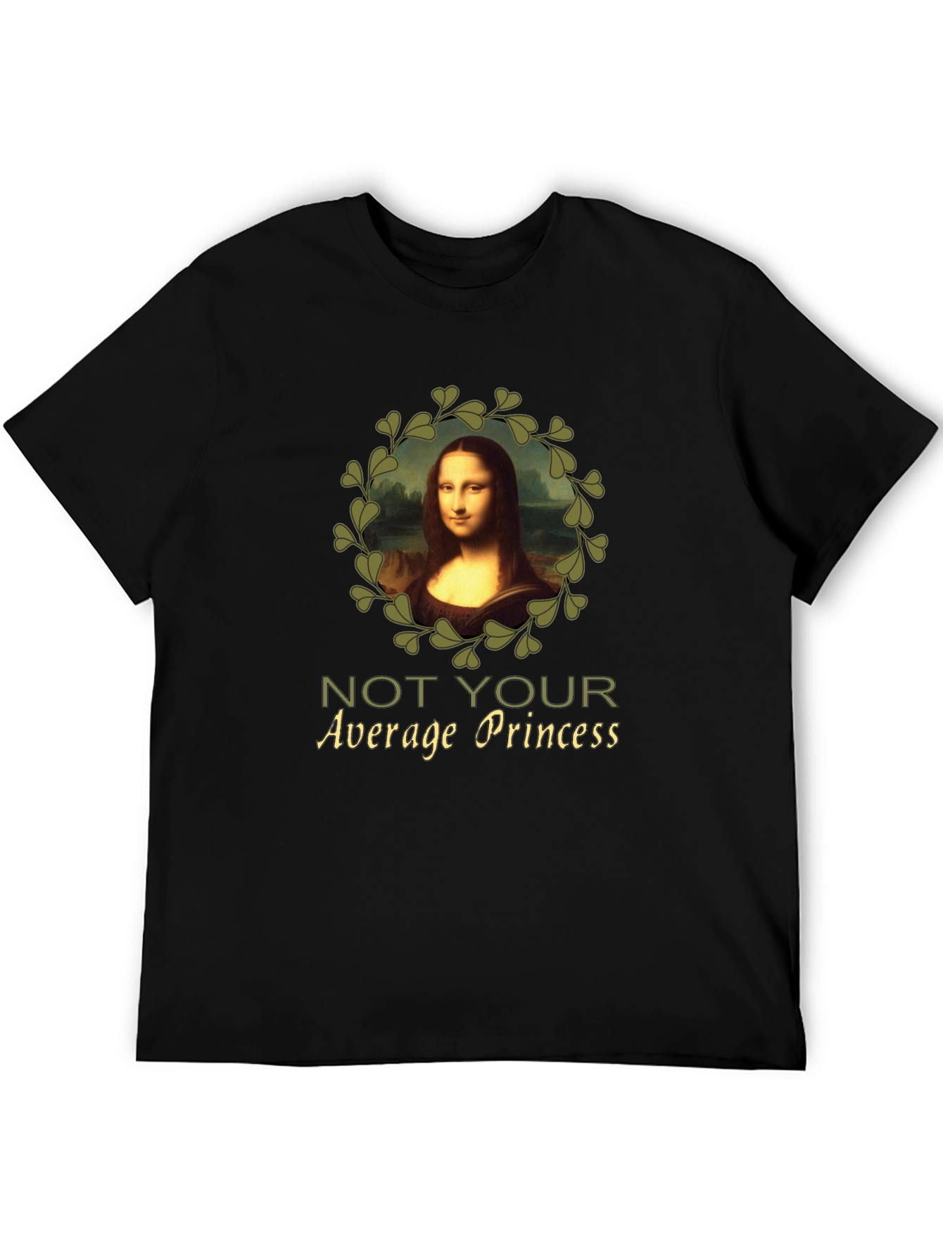 Mona Lisa Not Your Average Princess Graphic Tee