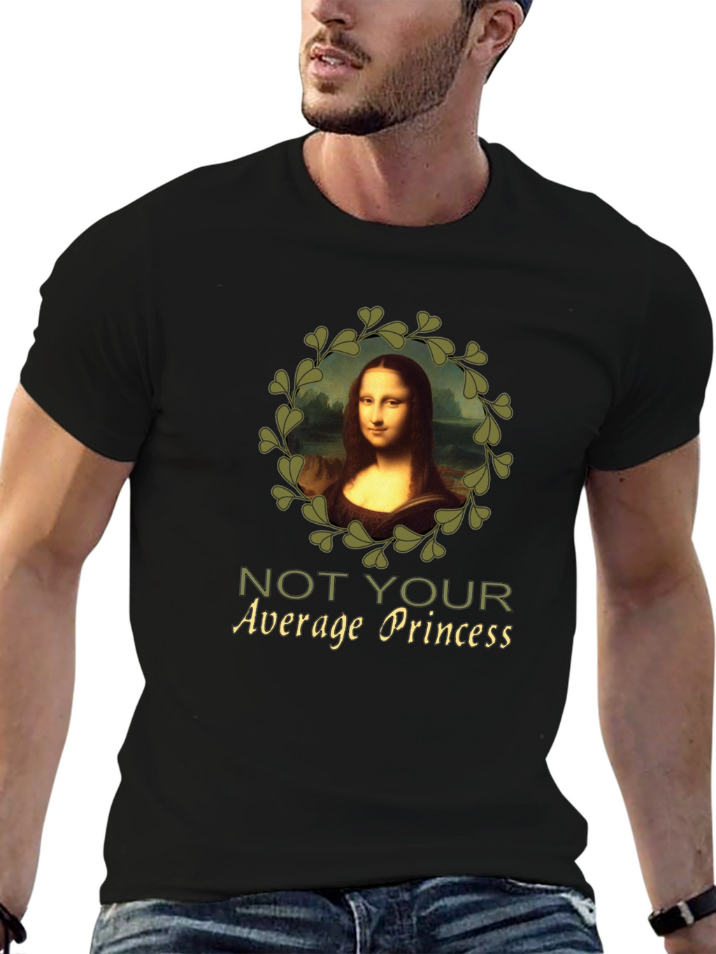 Mona Lisa Not Your Average Princess Graphic Tee