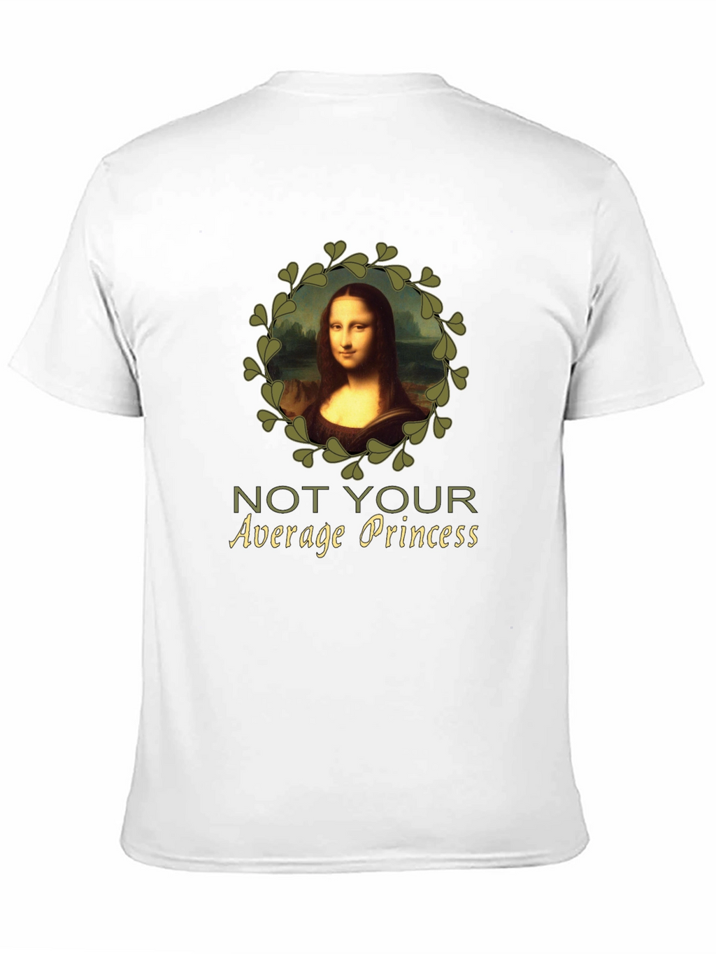 Mona Lisa Not Your Average Princess Graphic Tee