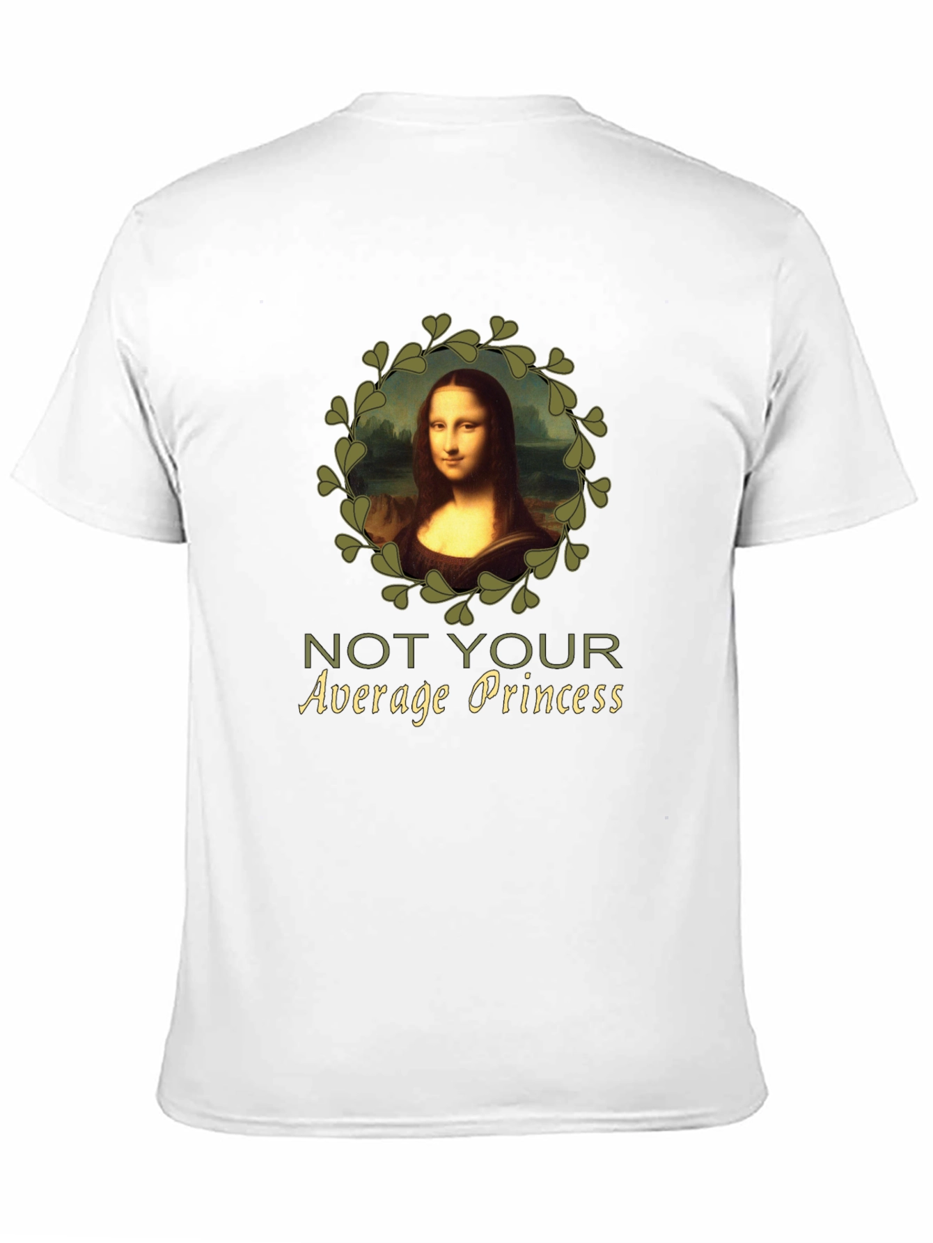 Mona Lisa Not Your Average Princess Graphic Tee