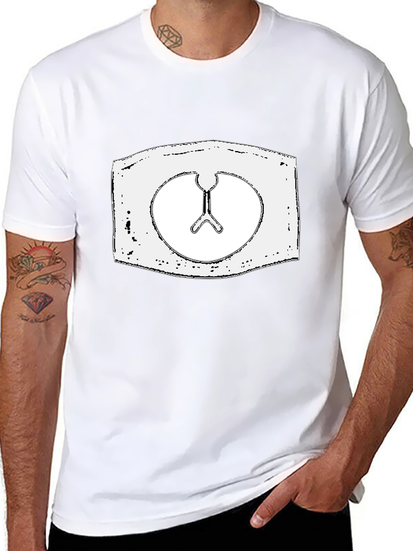 Mens Graphic T-Shirt - Unique Design