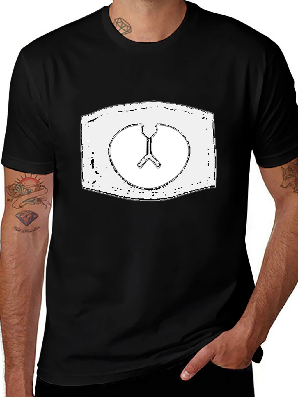 Mens Graphic T-Shirt - Unique Design
