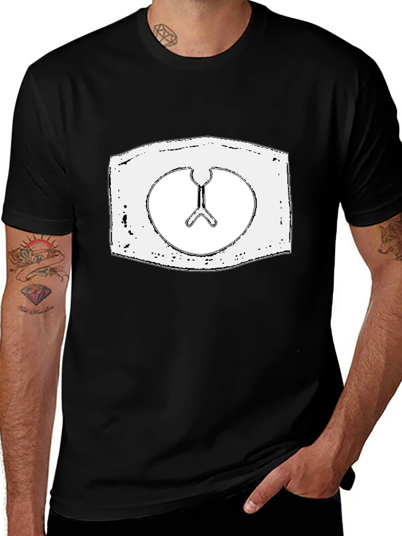 Mens Graphic T-Shirt - Unique Design